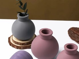Molde silicona florero bombe